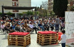 Prop de 500 persones assisteixen a la presentació de la candidatura socialista a Les Roquetes