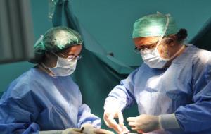 CSG. Quiròfan de l'hospital Sant Camil