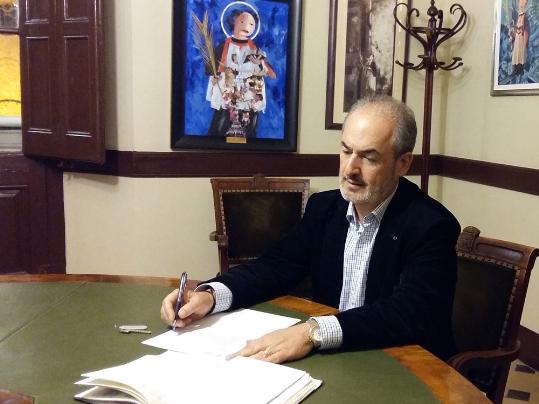 Ramon Zaballa és el Tinent d’Alcalde de l’àrea de Serveis a les persones i Promoció Social de l’Ajuntament de Vilafranca. Roger Vives