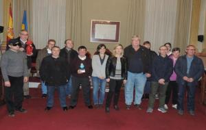 Reconeixement a deu treballadors del TEGAR pels 25 anys de treball. Ajuntament de Vilanova