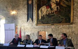 Reunió dels alcaldes a Sant Martí Sarroca. Eix