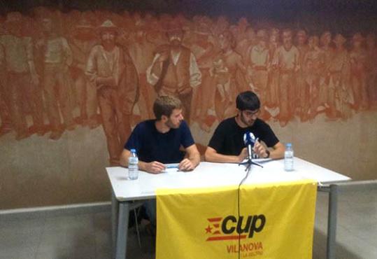 Roda de premsa sobre el manteniment d'instal·lacions esportives. Eix