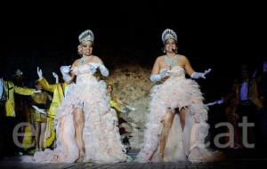 Sa Majestat Carnestoltes, les Reines i les Reines Infantils ja lideren Sitges. Arribo de Sitges