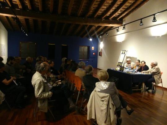 Salvador Llorac i Santis presenta el seu nou llibre “El Pla del Penedès” al Foment Vilanoví. Àngela Cantador