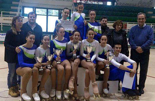Eix. Secció de patinatge artístic del Club Patí Calafell