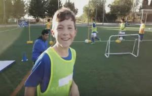 Sergio Navarro, protagonista a l'anunci de la Copa Samsung 2015. EIX