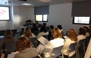 Sessió de recursos lingüístics als treballadors de l'Hospital del Vendrell. CC Baix Penedès