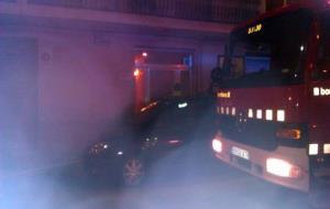 Josep Morgades Bolet. Set intoxicats en un incendi aquesta nit a Vilanova i la Geltrú