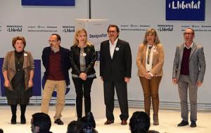 Sílvia Requena, Carles Campuzano, Neus Lloveras, Artur Mas, Noemí Cuadra i Miquel Forns