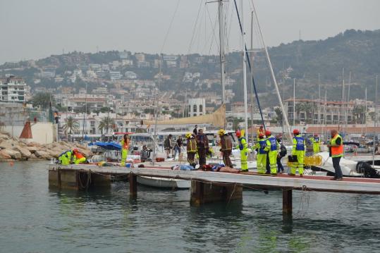 Ajuntament de Sitges. Sitges és lescenari del simulacre de catàstrofes més gran de Catalunya