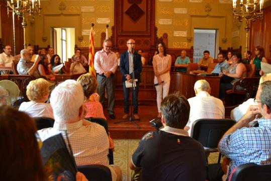 Sitges homenatja Xavier Canals. Ajuntament de Sitges