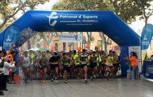 Sortida de la Mitja Marató del Vendrell. Eix