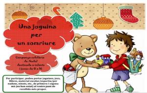 Torna la campanya Una joguina per un somriure a Sitges. Ajuntament de Sitges