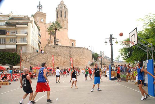 Torneig 3X3 de Bàsquet de Sitges. Eix