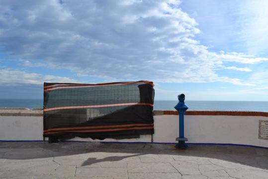 Ajuntament de Sitges. Tornen a restaurar el Canó del Baluard de Sitges