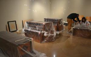 Museu Balaguer. Treballs de conservació als mobles antics que formen part de la col·lecció del Museu Balaguer
