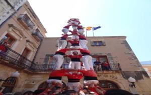 Tripleta de vuit dels Nens del Vendrell en la diada del seu aniversari