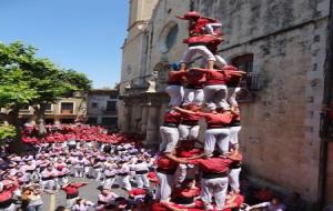 Tripleta de vuit dels Nens del Vendrell en la diada del seu aniversari