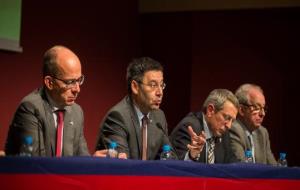 FC Barcelona. Trobada del Barça amb les penyes de lAlt Penedès, Anoia i Garraf
