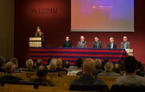 Trobada del Barça amb les penyes de lAlt Penedès, Anoia i Garraf