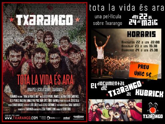 EIX. Txarango. Tota la vida és ara