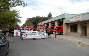 UM9-CUP a la manifestació del Primer de Maig de Vilanova organitzada per la CGT