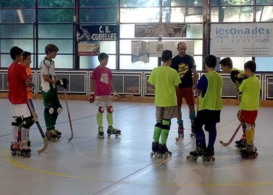 Un dels entrenaments d’aquesta semana. Eix