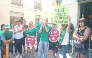 Un família de Sant Sadurní, en peu de guerra per liquidar el seu deute amb el banc