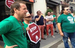 Un família de Sant Sadurní, en peu de guerra per liquidar el seu deute amb el banc