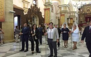 Una delegació de l'Ajuntament de Sant Sadurní visita Cañete la Real. Ajt Sant Sadurní d'Anoia