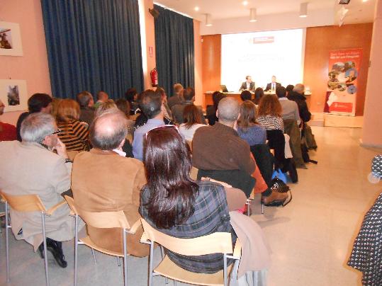Ajt Sant Pere de Ribes. Una quarantena de persones assisteixen a les jornades sobre reforma fiscal a Ribes