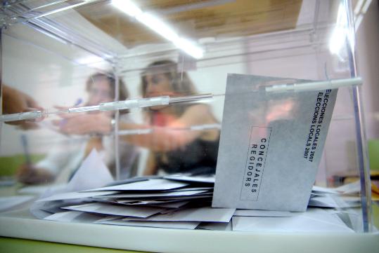 Eix. Urnes a les eleccions municipals