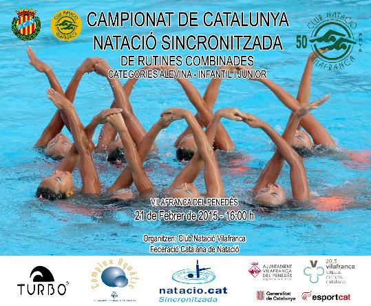 EIX. Vilafranca acull el Campionat de Catalunya de Natació Sincronitzada