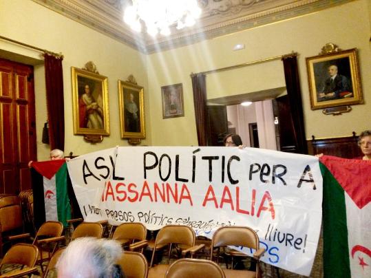 ACAPS. Vilafranca demana l'asil polític per al jove sahrauí Hassana Aalia