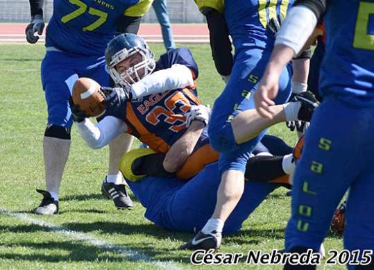 Cesar Nebreda. Vilafranca Eagles - Almogàvers de Salou 