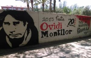 Casal Popular Vilafranca. Vilafranca ret homenatge a Ovidi Montllor