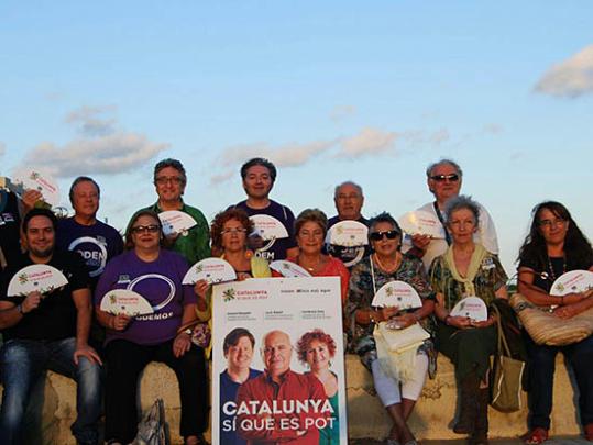 Visita a Calafell d'Hortènsia Grau. Eix