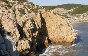 APMA. Vista dels Gegants de Sitges