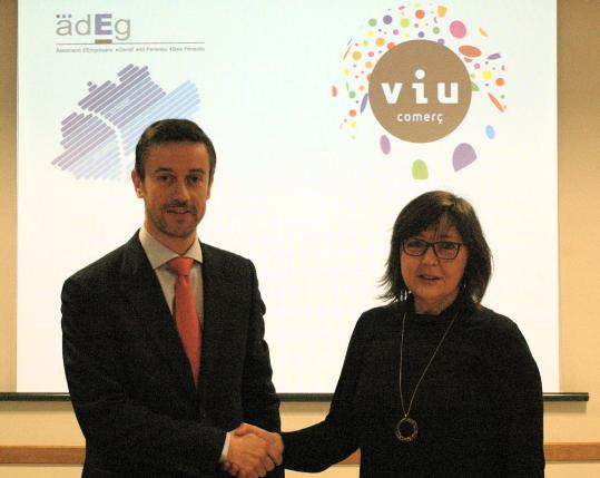 ADEG. Viu Comerç i l'ADEG aposten per una major dinamització del comerç