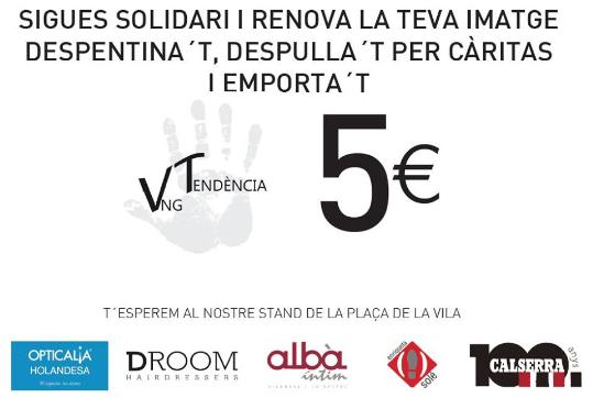 VNG Tendència presenta a la Fira de Novembre un projecte solidari amb Càritas. EIX