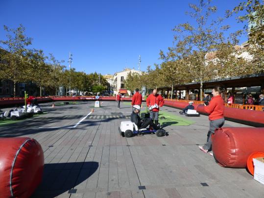 1.300 escolars de primària participen a la Caravana d’Educació Vial a Vilafranca. Ajuntament de Vilafranca