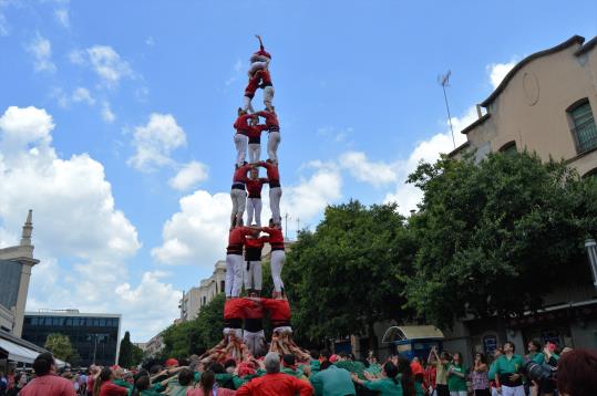 3 i 4 de 8 dels Xicots de Vilafranca a Sabadell. Xicots de Vilafranca