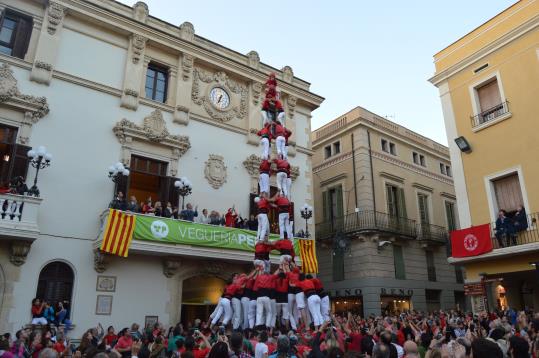 4 de 9 amb folre dels Xicots de Vilafranca. Emma Pagès