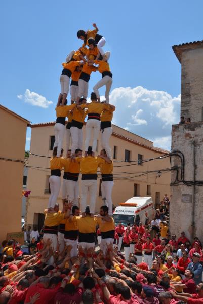 5 de 7 dels Bordegassos a la festa major del Milà. Maite Gomà