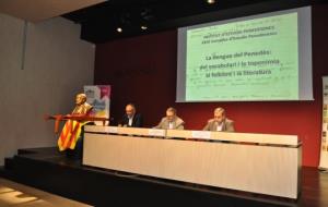 Acte inaugural de les XXVI Jornades d'Estudis Penedesencs. Ajuntament de Vilafranca