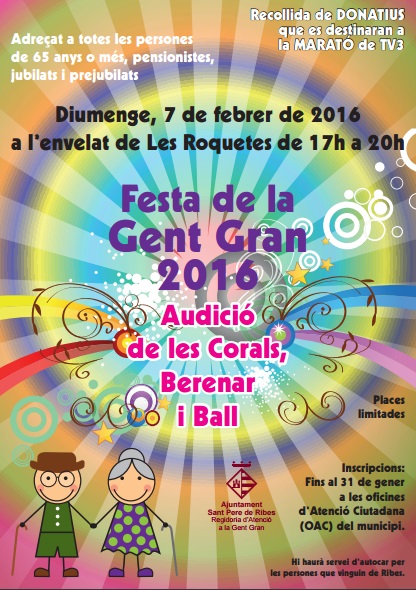 Festa de la Gent Gran de Sant Pere de Ribes