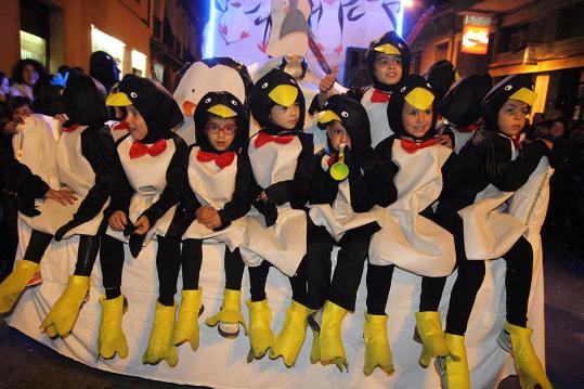 Rua de Carnestoltes a Sant Sadurní d'Anoia