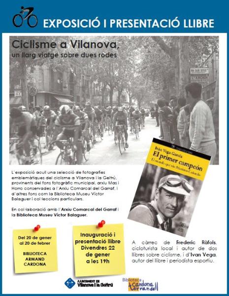 Presentació del llibre de ciclisme 'El primer campeón'