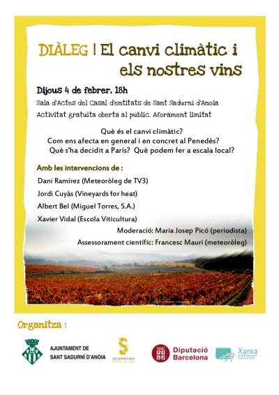 Diàleg: El canvi climàtic i els nostres vins