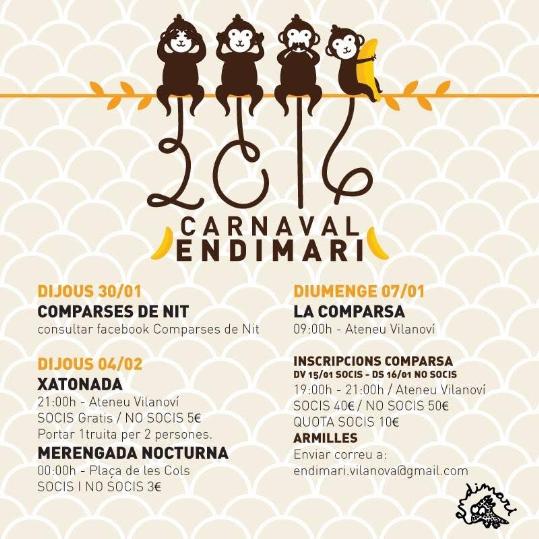 Xatonada popular a l'Ateneu Vilanovi